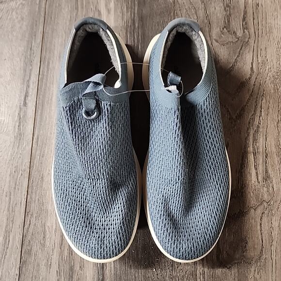 TDR Tree Dasher Shoes Womens Size 10 Blue Knit Slip On Comfort Sneakers - Picture 7 of 7